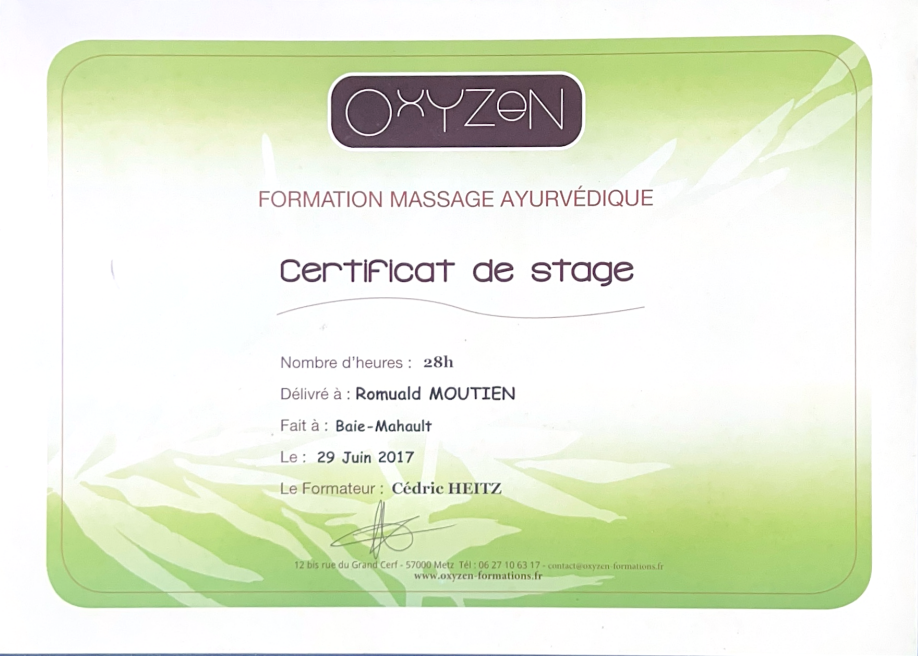 Diplôme / Qualification 4